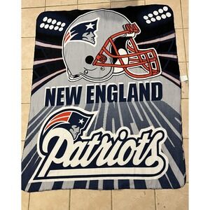 Official NFL New England Patriots 48" X 58" Fleece Throw Blanket By Northwest